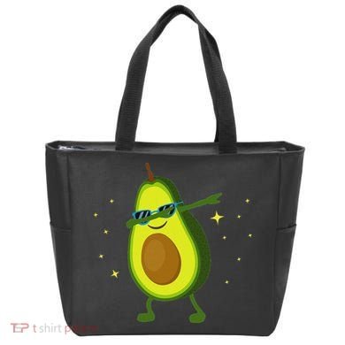 Dabbing Avocado Dabbing Fruit S Vegan Avocado Tote Bag