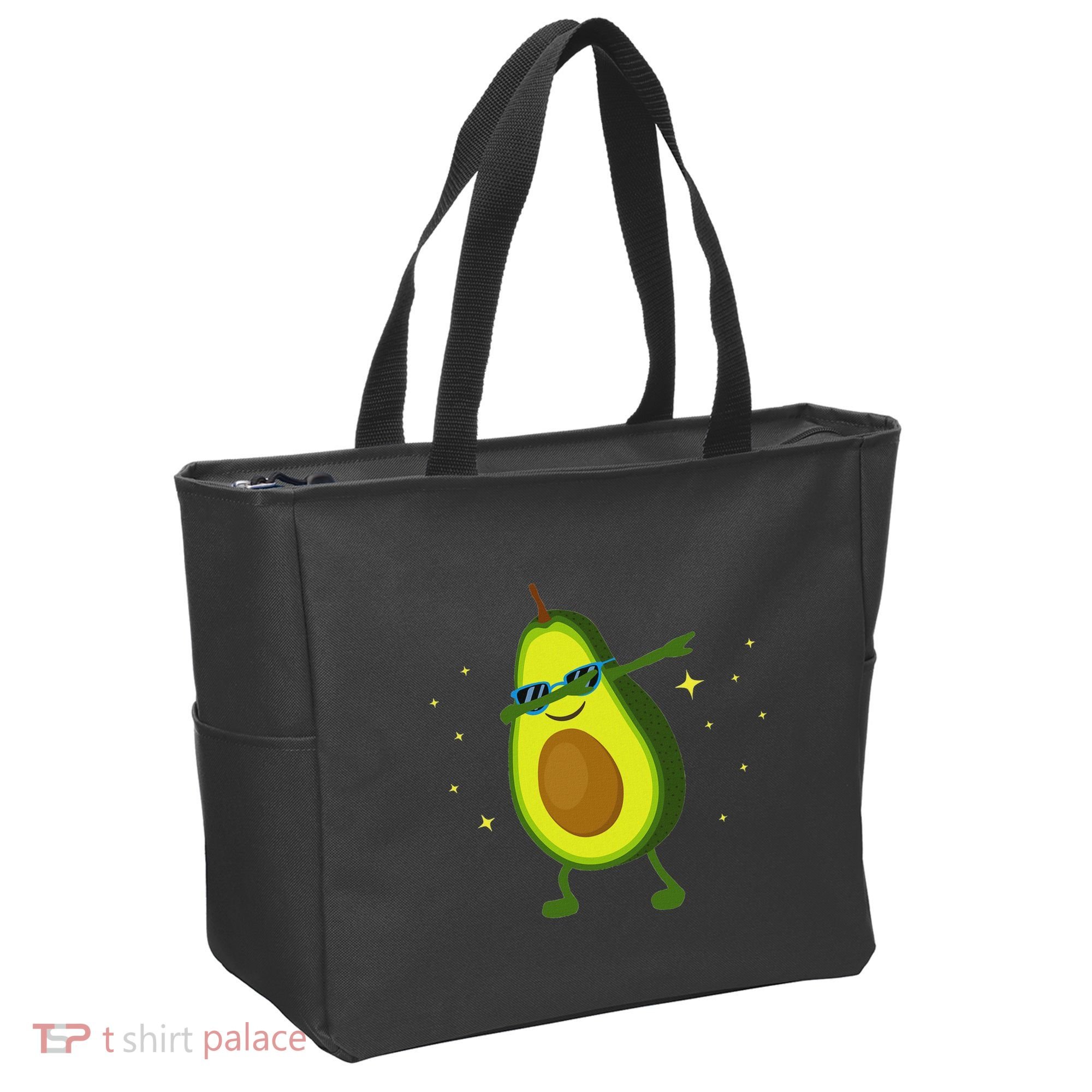 Dabbing Avocado Dabbing Fruit S Vegan Avocado Tote Bag