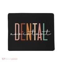 Dental Assistant Dental Hygienist Dentist Appreciation Mousepad thumb 0
