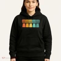 Djembe African Drums Retro Style Hoodie thumb 5