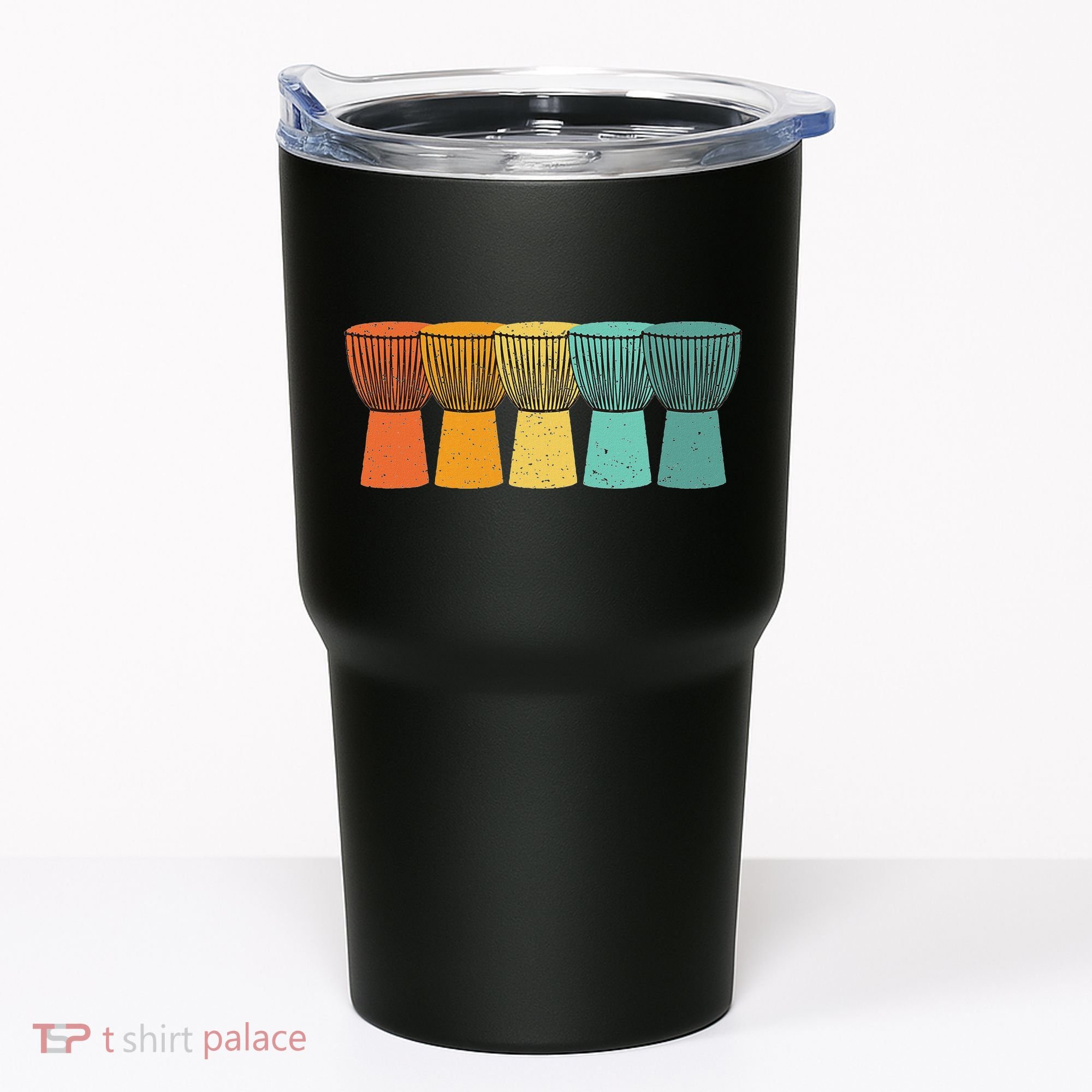 Djembe African Drums Retro Style Tumbler