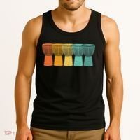 Djembe African Drums Retro Style Tank Top thumb 3