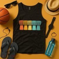 Djembe African Drums Retro Style Tank Top thumb 4