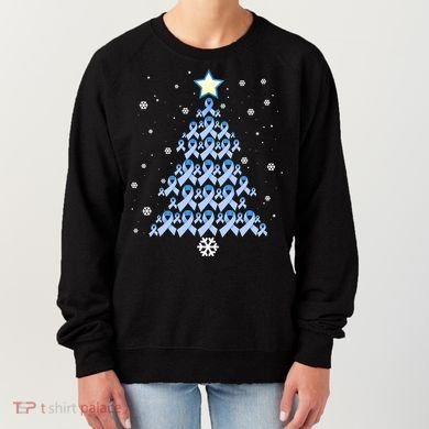 Diabetes Awareness Decoration Christmas Tree Women's Sweatshirt