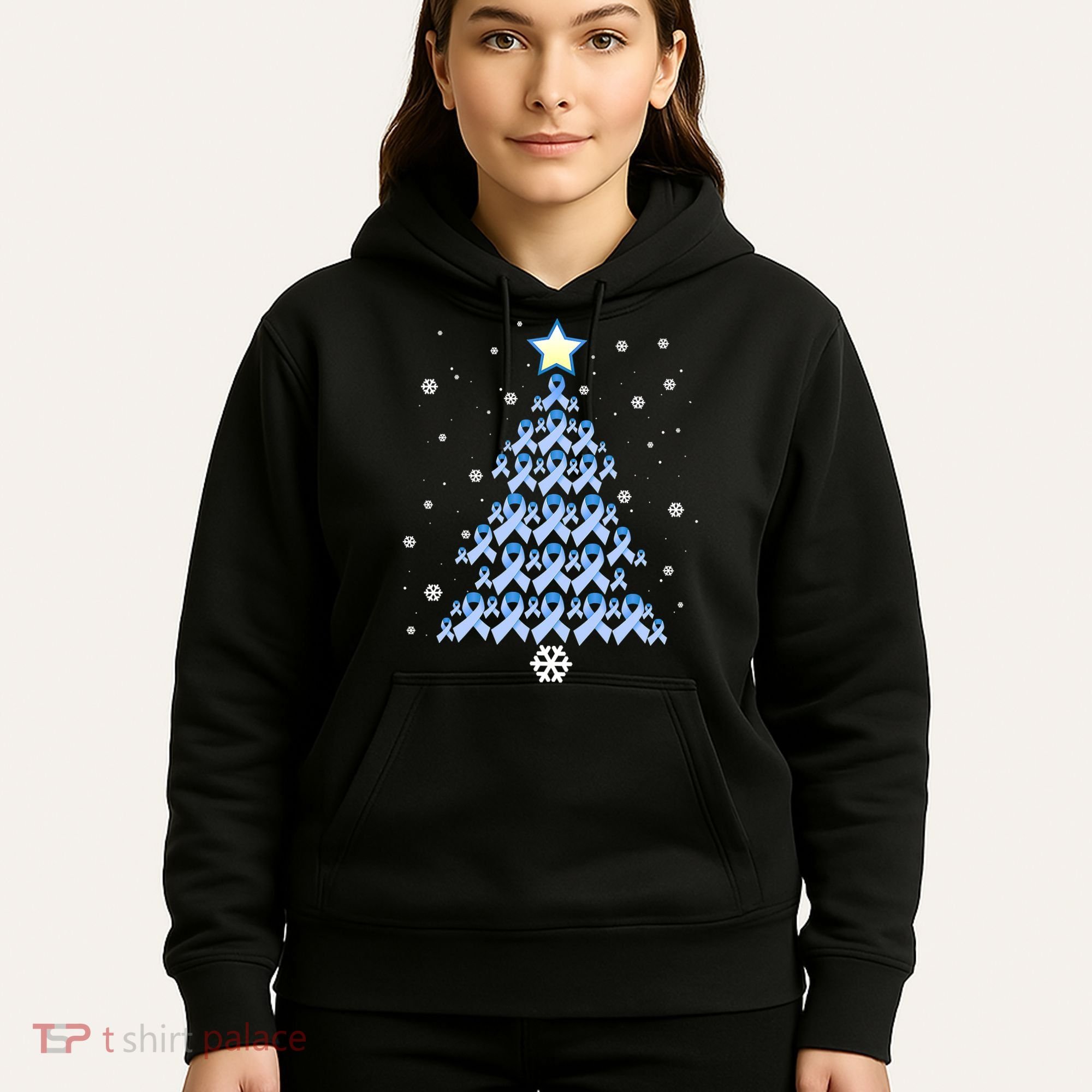 Diabetes Awareness Decoration Christmas Tree Hoodie
