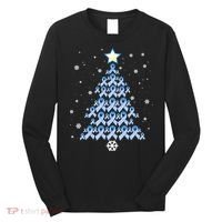 Diabetes Awareness Decoration Christmas Tree Long Sleeve Shirt thumb 0