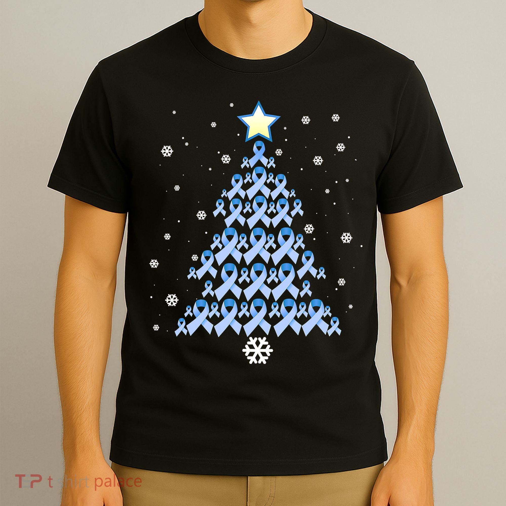 Diabetes Awareness Decoration Christmas Tree T-Shirt