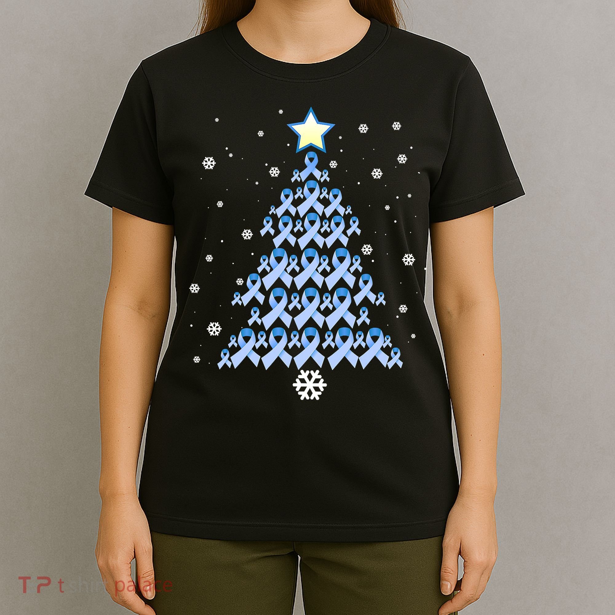 Diabetes Awareness Decoration Christmas Tree T-Shirt
