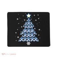 Diabetes Awareness Decoration Christmas Tree Mousepad thumb 0