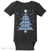 Diabetes Awareness Decoration Christmas Tree Baby Bodysuit thumb 0