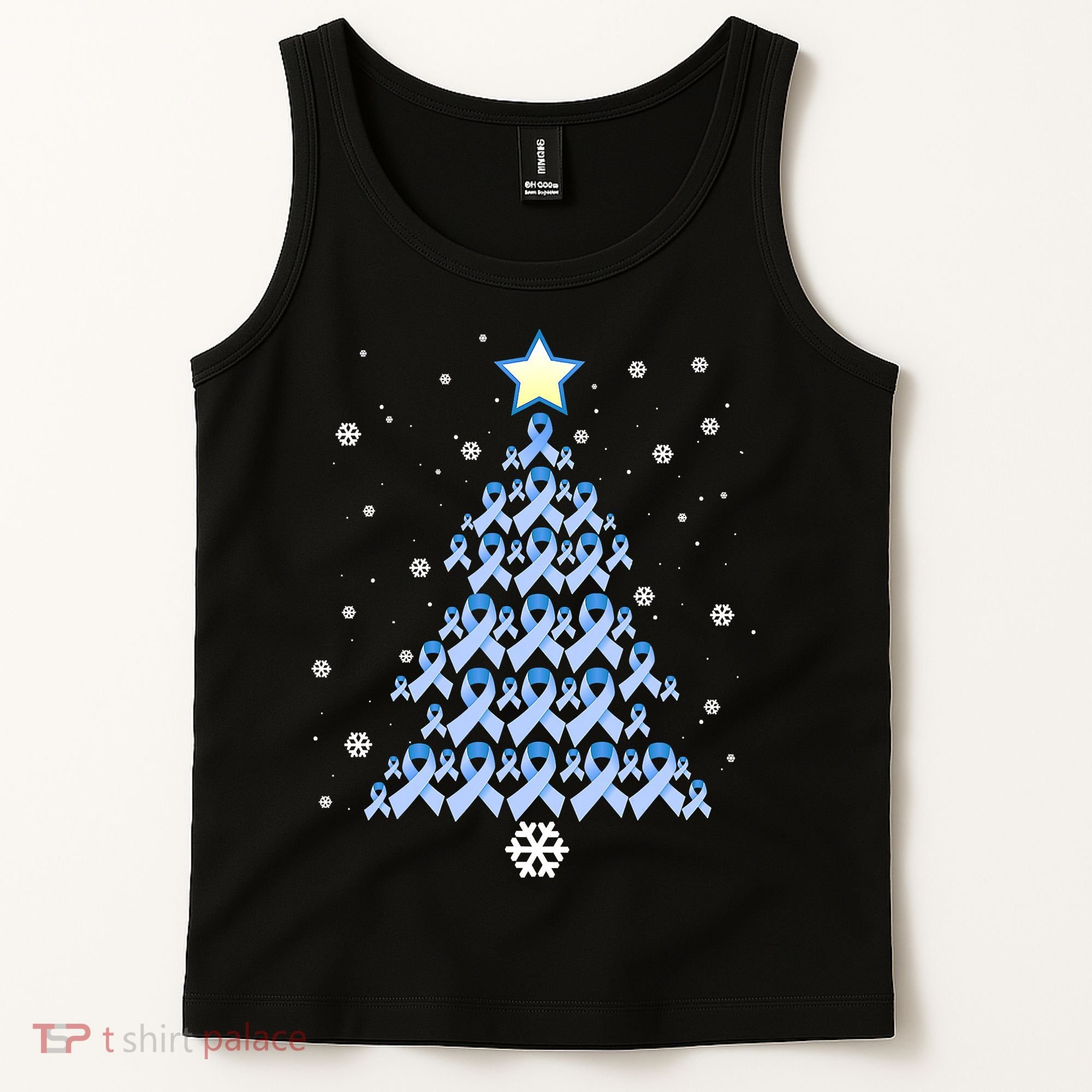 Diabetes Awareness Decoration Christmas Tree Tank Top