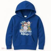 Dungeons And Dogs Kids Hoodie thumb 0