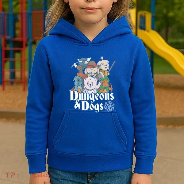 Dungeons And Dogs Kids Hoodie