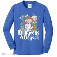 Dungeons And Dogs Kids Long Sleeve Shirt thumb 0