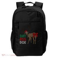 Dat Ass Doe Reindeer Naughty Funny Christmas Gift Backpack thumb 0