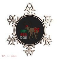 Dat Ass Doe Reindeer Naughty Funny Christmas Gift Ornament thumb 0