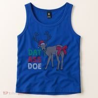 Dat Ass Doe Reindeer Naughty Funny Christmas Gift Tank Top thumb 2