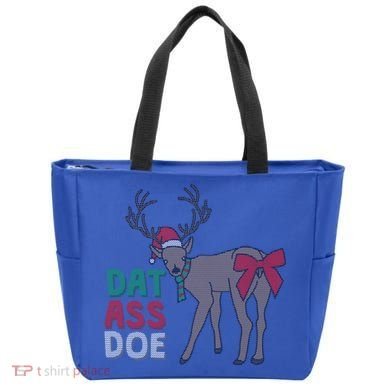 Dat Ass Doe Reindeer Naughty Funny Christmas Gift Tote Bag
