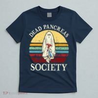Diabetes Awareness Dead Pancreas Society Halloween Ghost T-Shirt thumb 5