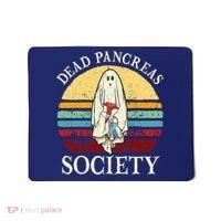 Diabetes Awareness Dead Pancreas Society Halloween Ghost Mousepad thumb 0