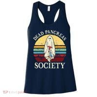 Diabetes Awareness Dead Pancreas Society Halloween Ghost Women's Tank Top thumb 0