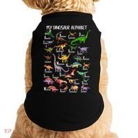 Dinosaur Alphabet Dino Abc For Boys Kid Az Teacher Cute Gift Doggie Tank thumb 0