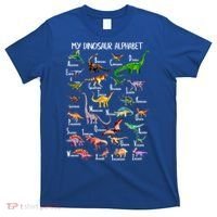 Dinosaur Alphabet Dino Abc For Boys Kid Az Teacher Cute Gift T-Shirt thumb 0
