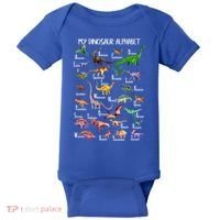 Dinosaur Alphabet Dino Abc For Boys Kid Az Teacher Cute Gift Baby Bodysuit thumb 0