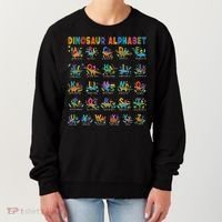 Dinosaur Alphabet Dino Abcs Learning For Boys Kids Adult Cool Gift Women's Sweatshirt thumb 0
