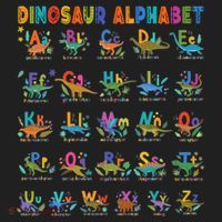 Dinosaur Alphabet Dino Abcs Learning For Boys Kids Adult Cool Gift Women's Sweatshirt thumb 2