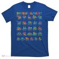 Dinosaur Alphabet Dino Abcs Learning For Boys Kids Adult Cool Gift T-Shirt thumb 0