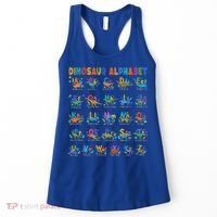 Dinosaur Alphabet Dino Abcs Learning For Boys Kids Adult Cool Gift Women's Tank Top thumb 0
