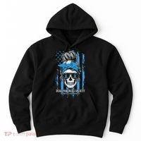 Diabetes Awareness Dead Pancreas Society Messy Bun Hoodie thumb 0