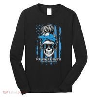 Diabetes Awareness Dead Pancreas Society Messy Bun Long Sleeve Shirt thumb 0