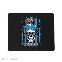 Diabetes Awareness Dead Pancreas Society Messy Bun Mousepad thumb 0