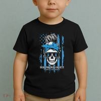 Diabetes Awareness Dead Pancreas Society Messy Bun Toddler T-Shirt thumb 2