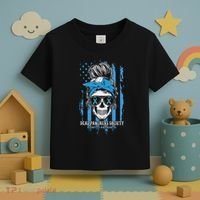 Diabetes Awareness Dead Pancreas Society Messy Bun Toddler T-Shirt thumb 3