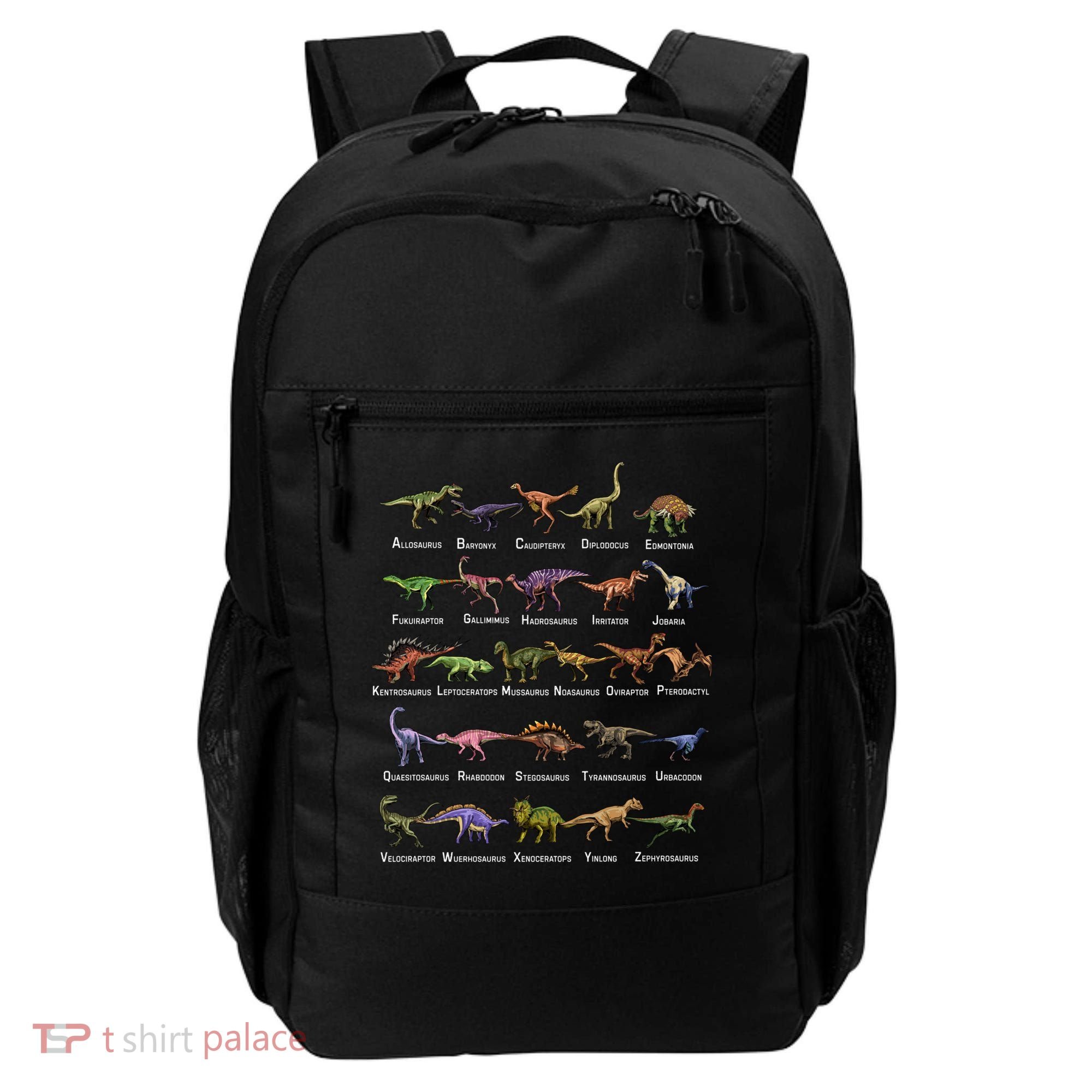Dinosaur Alphabet Dino Pre Historic Animal Dinosaur Lover Gift Backpack