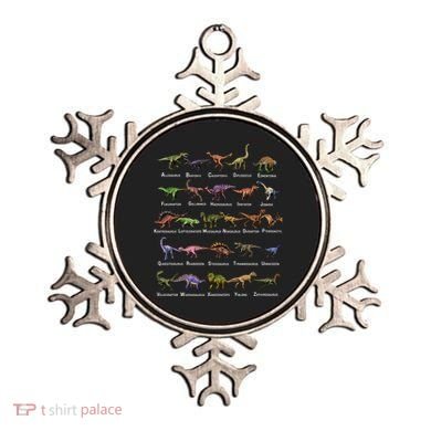 Dinosaur Alphabet Dino Pre Historic Animal Dinosaur Lover Gift Ornament