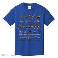 Dinosaur Alphabet Dino Pre Historic Animal Dinosaur Lover Gift Kids T-Shirt thumb 0