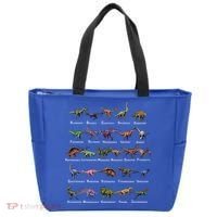 Dinosaur Alphabet Dino Pre Historic Animal Dinosaur Lover Gift Tote Bag thumb 0