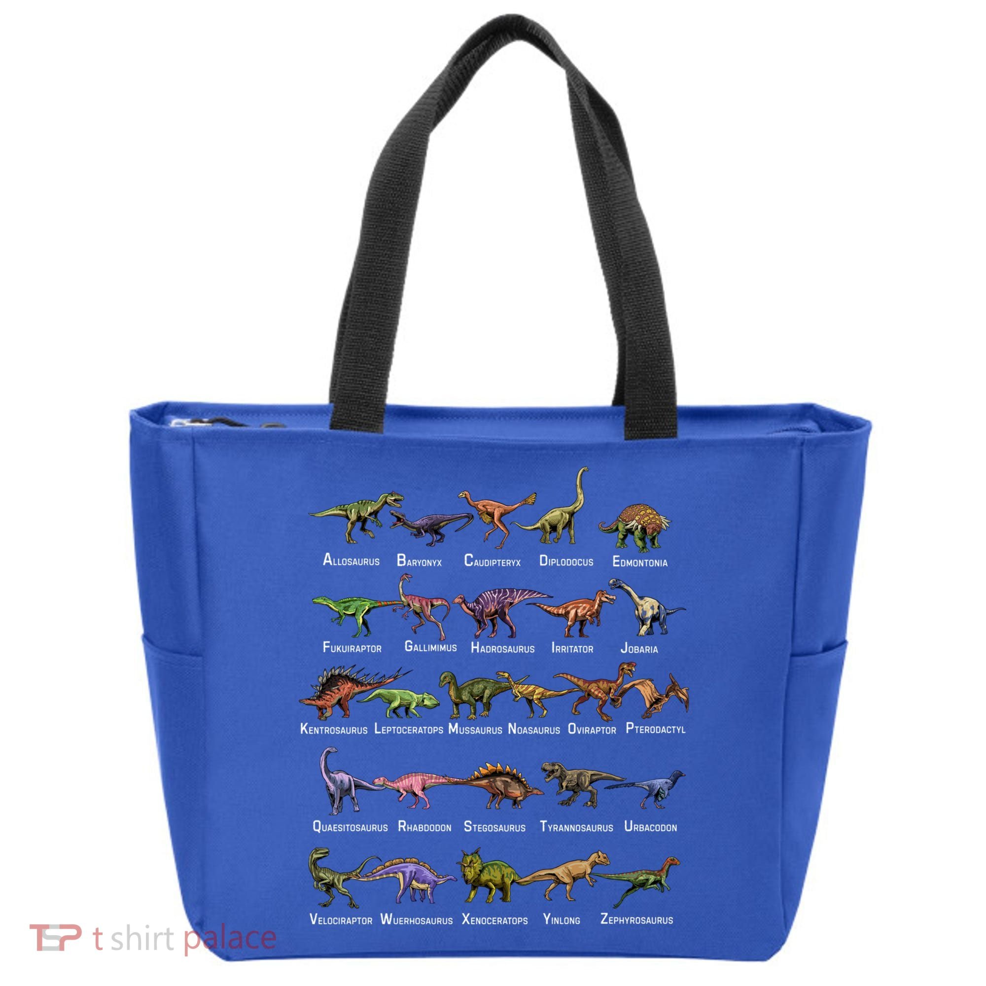 Dinosaur Alphabet Dino Pre Historic Animal Dinosaur Lover Gift Tote Bag