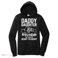 Daddy And Daughter Not Always Eye To Eye But Always Heart To Heart Women's Hoodie thumb 0