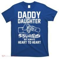 Daddy And Daughter Not Always Eye To Eye But Always Heart To Heart T-Shirt thumb 0