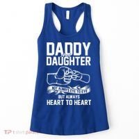 Daddy And Daughter Not Always Eye To Eye But Always Heart To Heart Women's Tank Top thumb 0