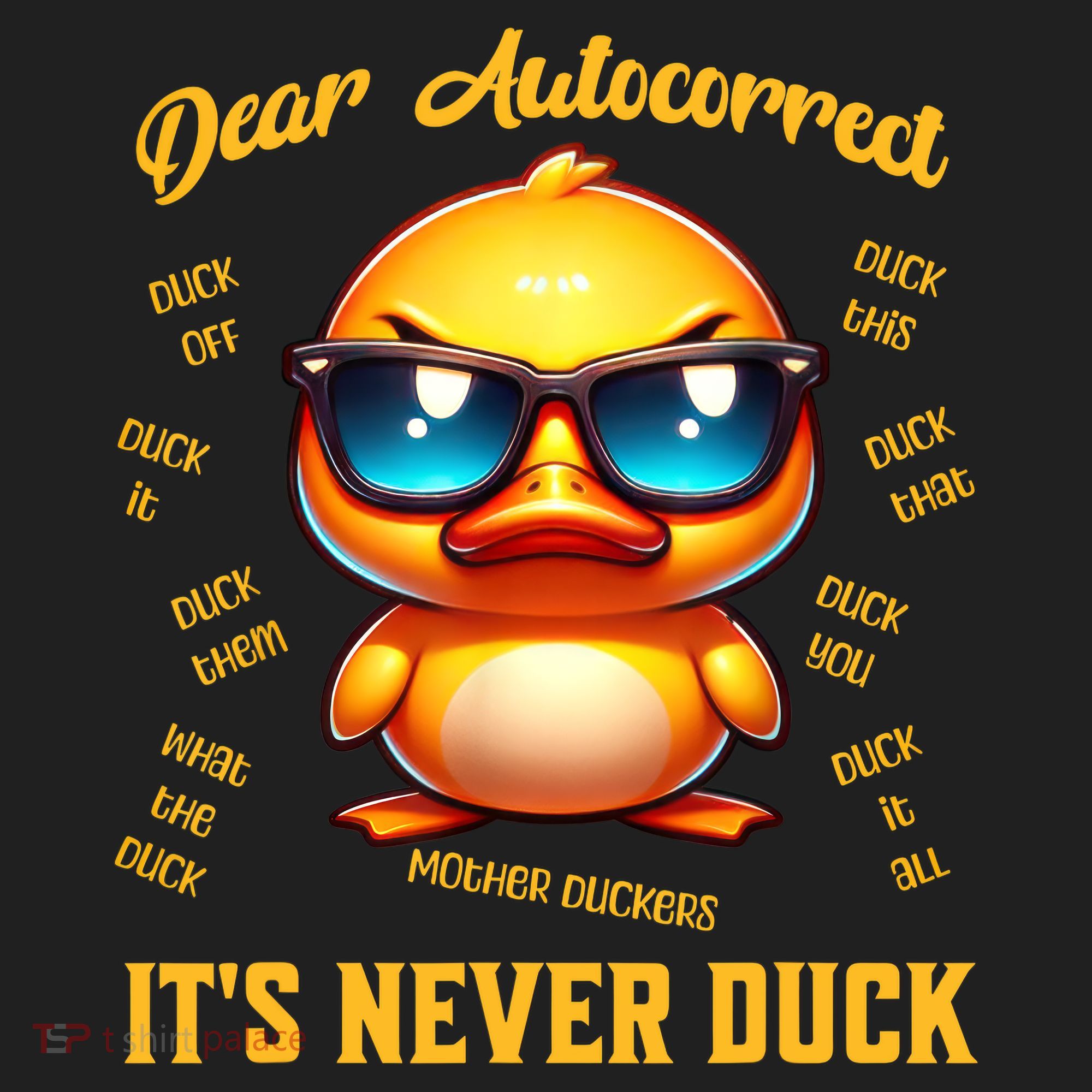 Dear Autocorrect Duckling It Is Never Duck Adult Humor Hat