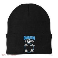 Diabetes Awareness Diabetic Life Diabetes Warrior Beanie thumb 0
