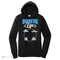 Diabetes Awareness Diabetic Life Diabetes Warrior Women's Hoodie thumb 0