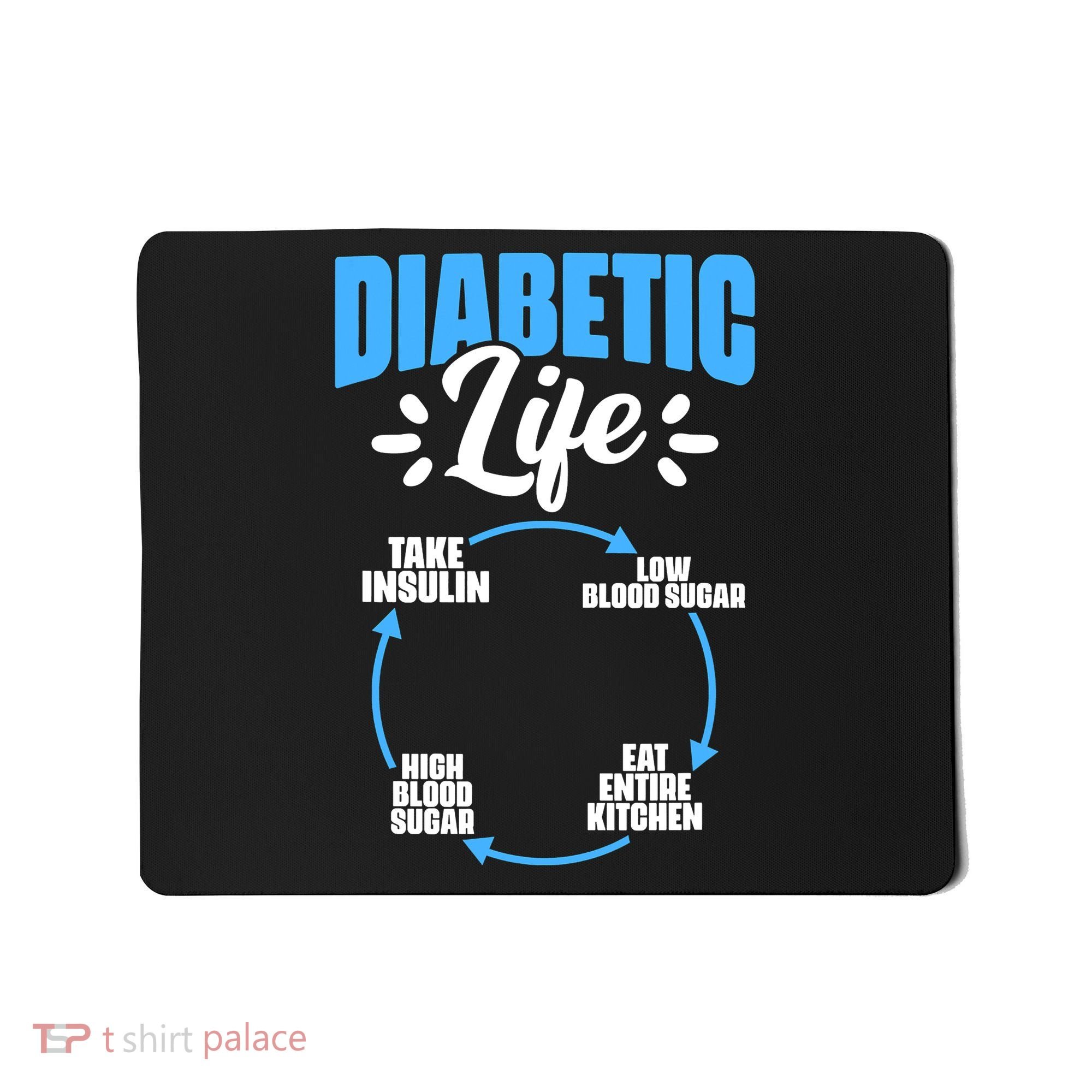 Diabetes Awareness Diabetic Life Diabetes Warrior Mousepad