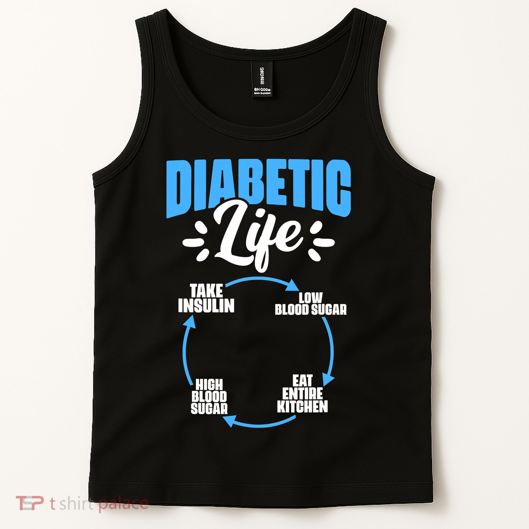 Diabetes Awareness Diabetic Life Diabetes Warrior Tank Top